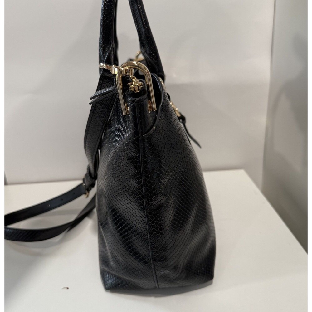 Michael Kors Elson Python Embossed Convertible Sa… - image 6